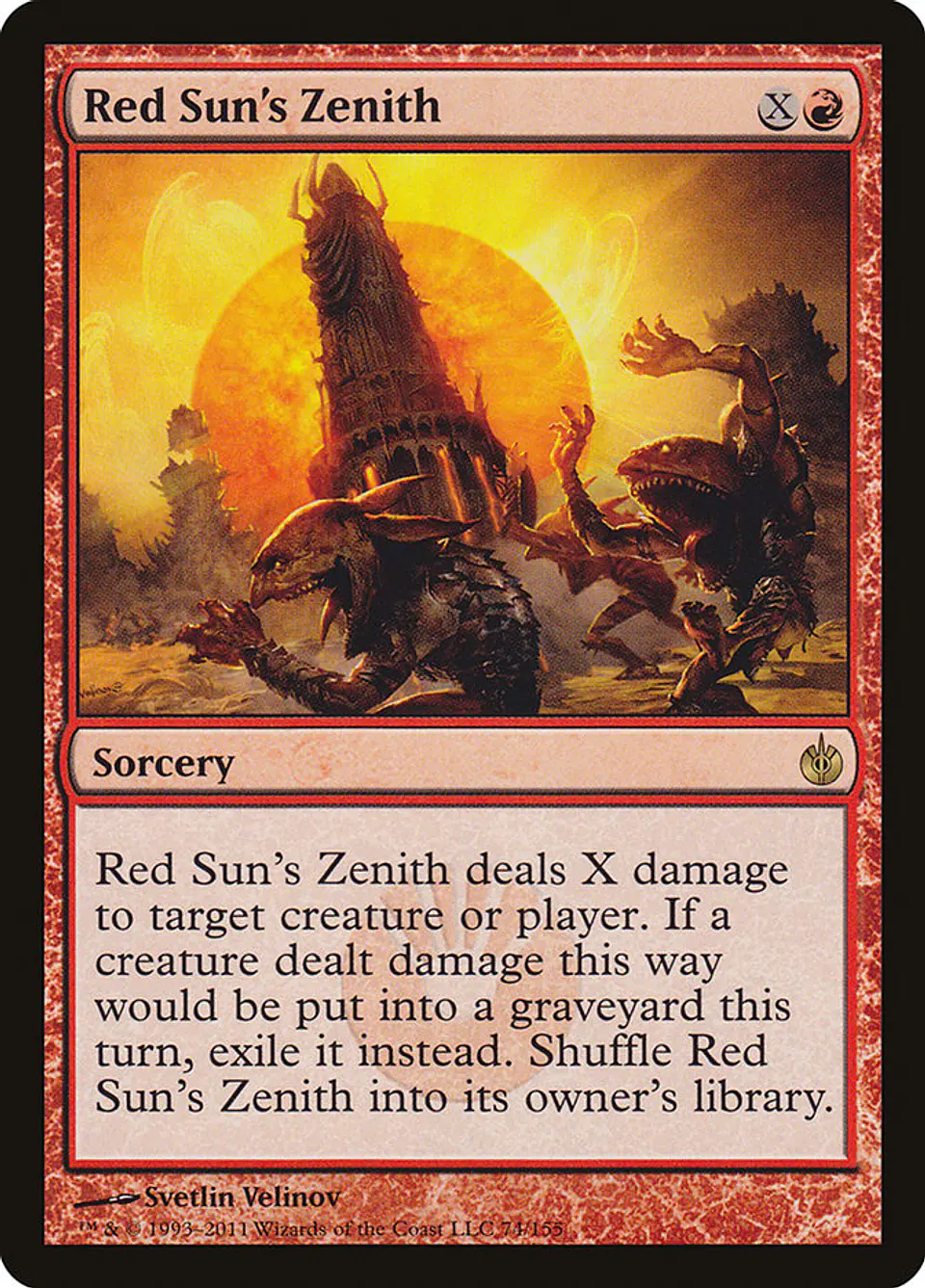 Red Sun's Zenith | Inglés | NM | MBS 1