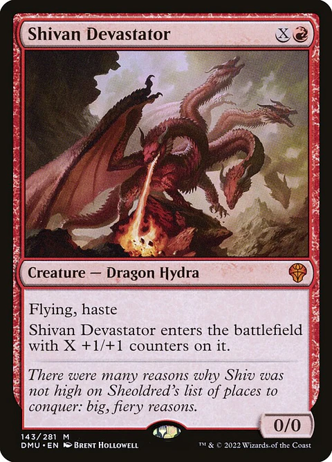 Shivan Devastator (foil) | Inglés | NM | DMU