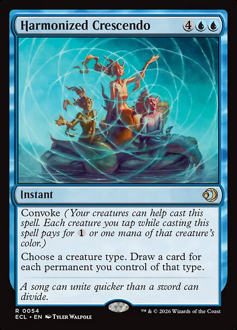 Harmonized Crescendo | Inglés | NM | ECL