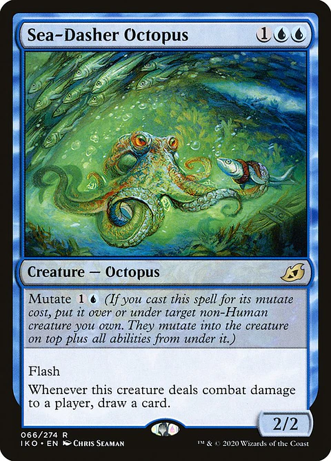 Sea-Dasher Octopus | Inglés | NM | IKO