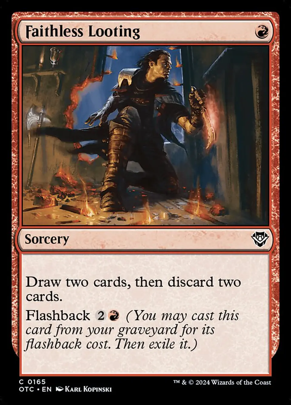 Faithless Looting | Inglés | NM | OTC 1