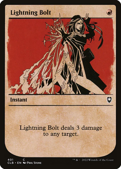 Lightning Bolt (Showcase) | Inglés | NM | CLB