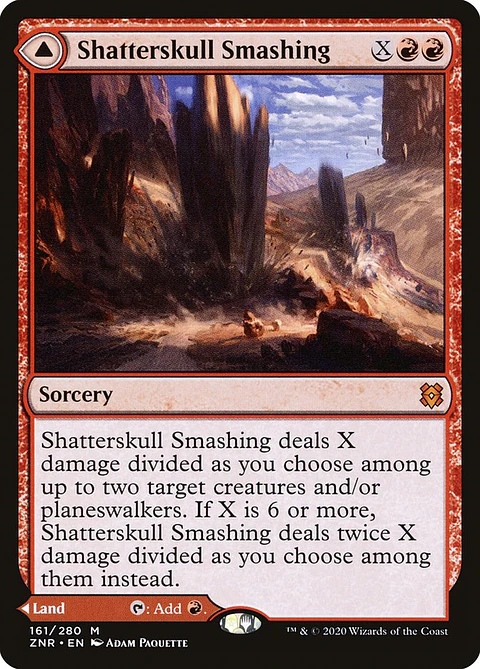 Shatterskull Smashing // Shatterskull, the Hammer Pass | Inglés | NM | ZNR