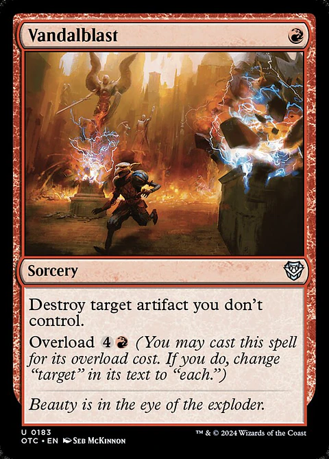Vandalblast | Inglés | NM | OTC