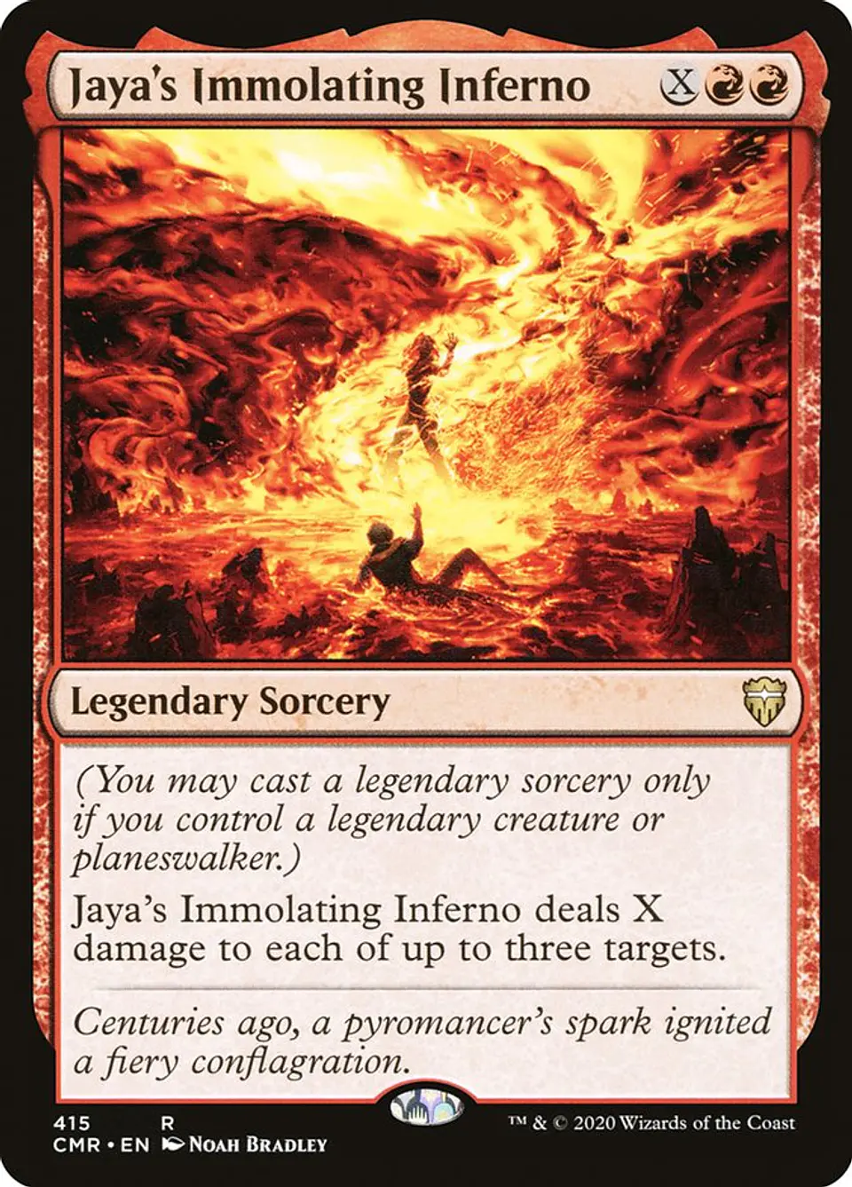 Jaya's Immolating Inferno | Inglés | NM | CMR 1