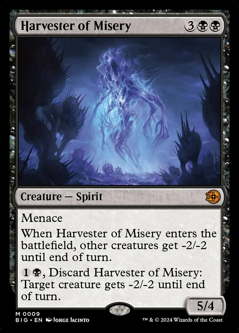 Harvester of Misery | Inglés | NM | BIG 1