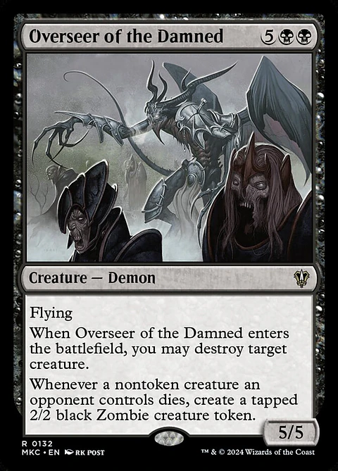 Overseer of the Damned | Inglés | NM | MKC