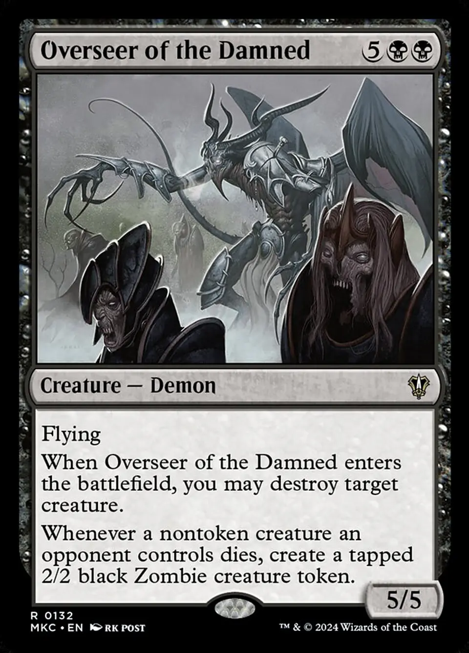 Overseer of the Damned | Inglés | NM | MKC 1