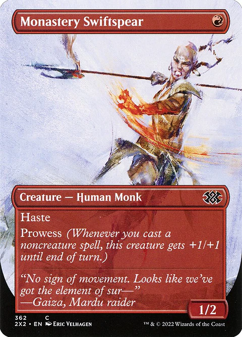 Monastery Swiftspear (Borderless) | Inglés | NM | 2X2