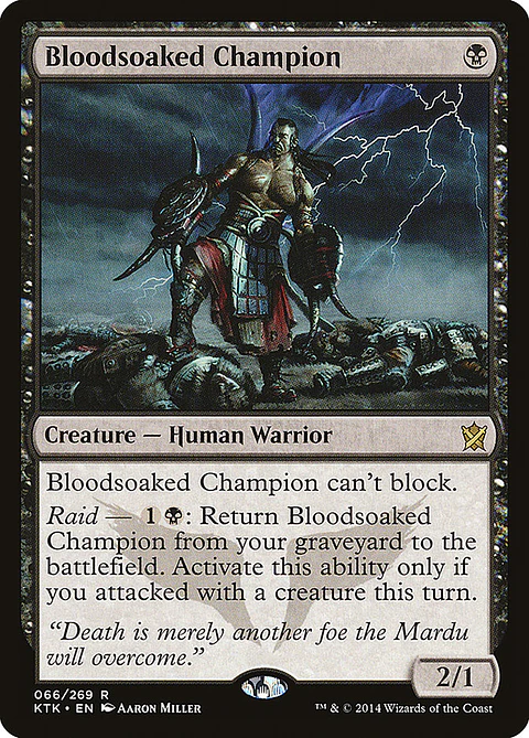 Bloodsoaked Champion | Inglés | NM | KTK