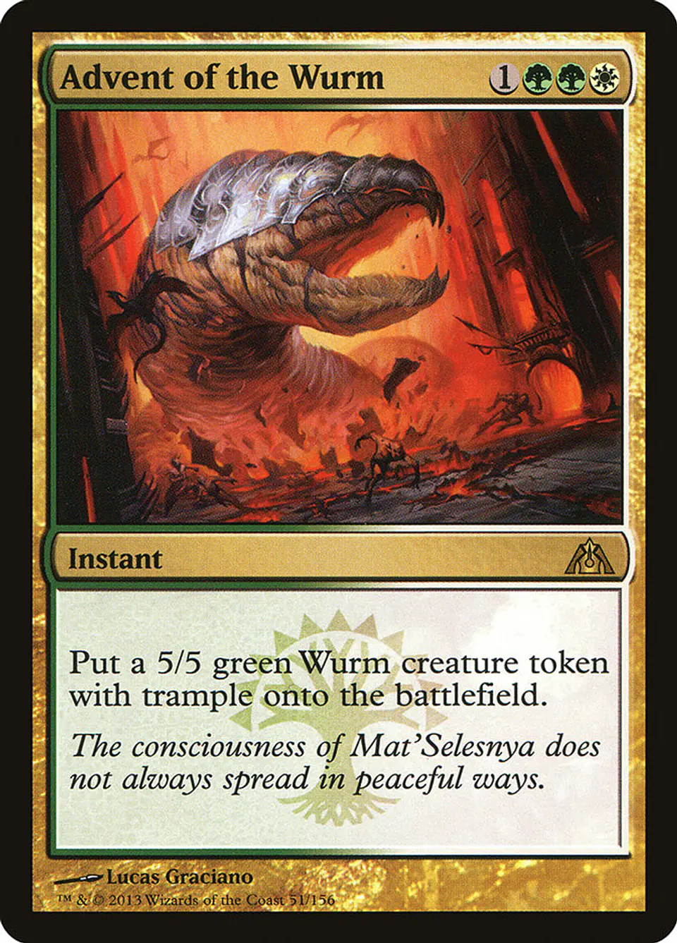 Advent of the Wurm | Inglés | NM | DGM 1