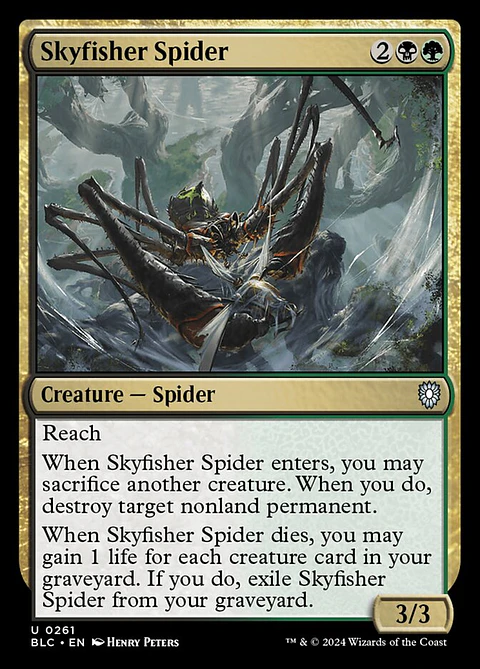 Skyfisher Spider | Inglés | NM | BLC