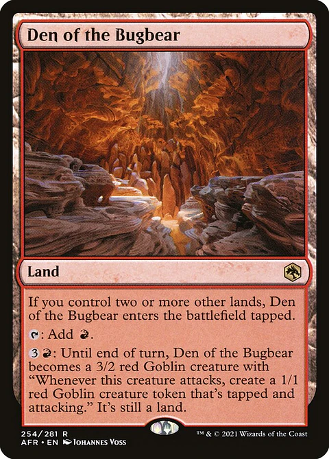 Den of the Bugbear | Inglés | NM | AFR