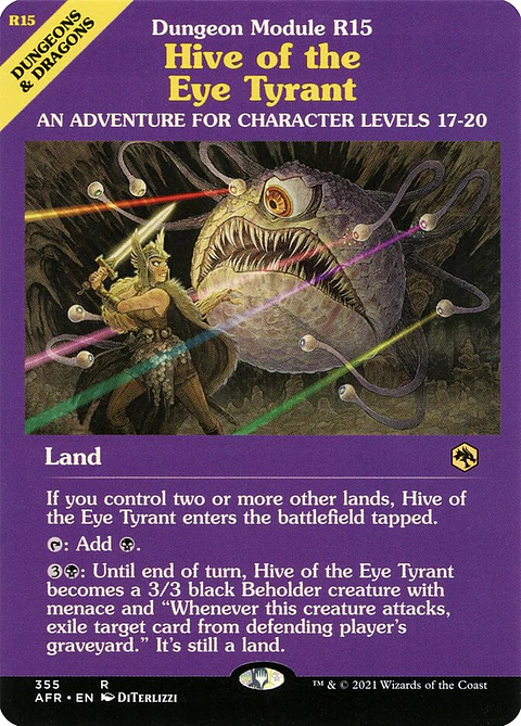 Hive of the Eye Tyrant (Showcase) | Inglés | NM | AFR