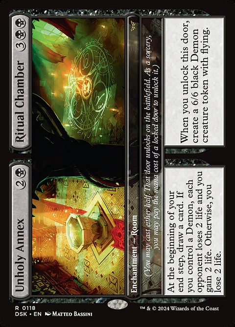 Unholy Annex // Ritual Chamber | Inglés | NM | DSK