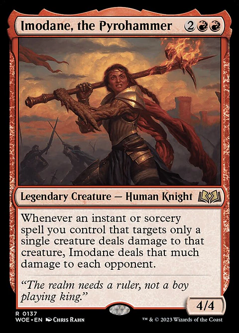 Imodane, the Pyrohammer | Inglés | NM | WOE