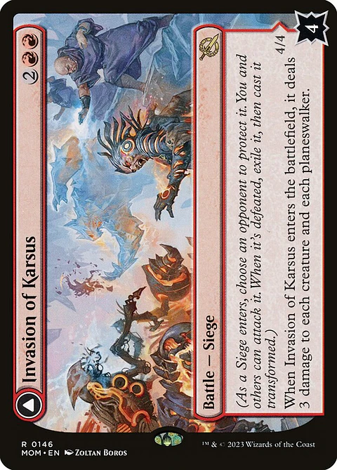 Invasion of Karsus // Refraction Elemental | Inglés | NM | MOM