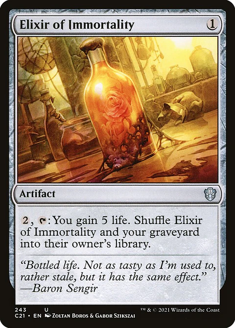 Elixir of Immortality | Inglés | NM | C21