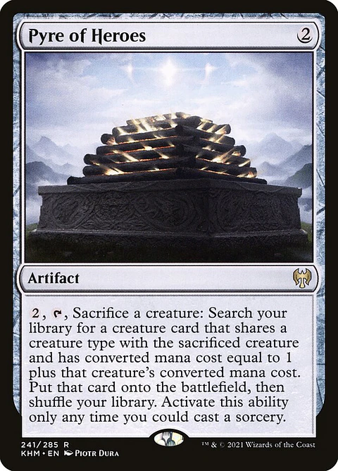 Pyre of Heroes (foil) | Inglés | NM | KHM