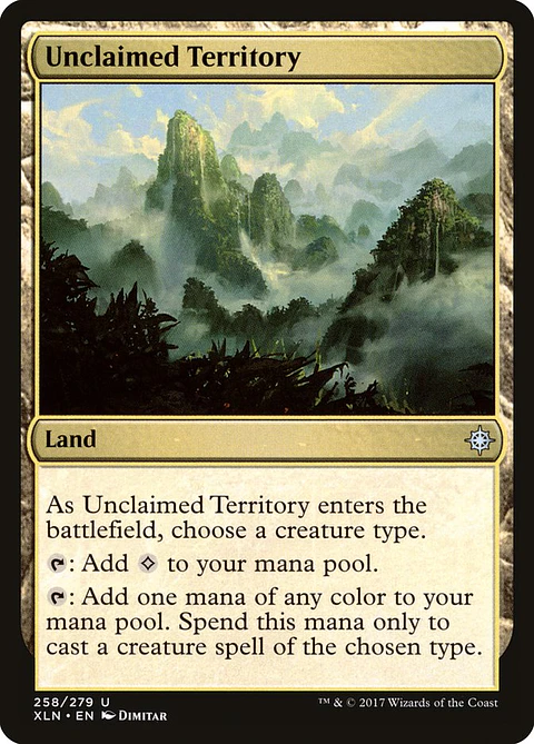 Unclaimed Territory | Inglés | NM | XLN