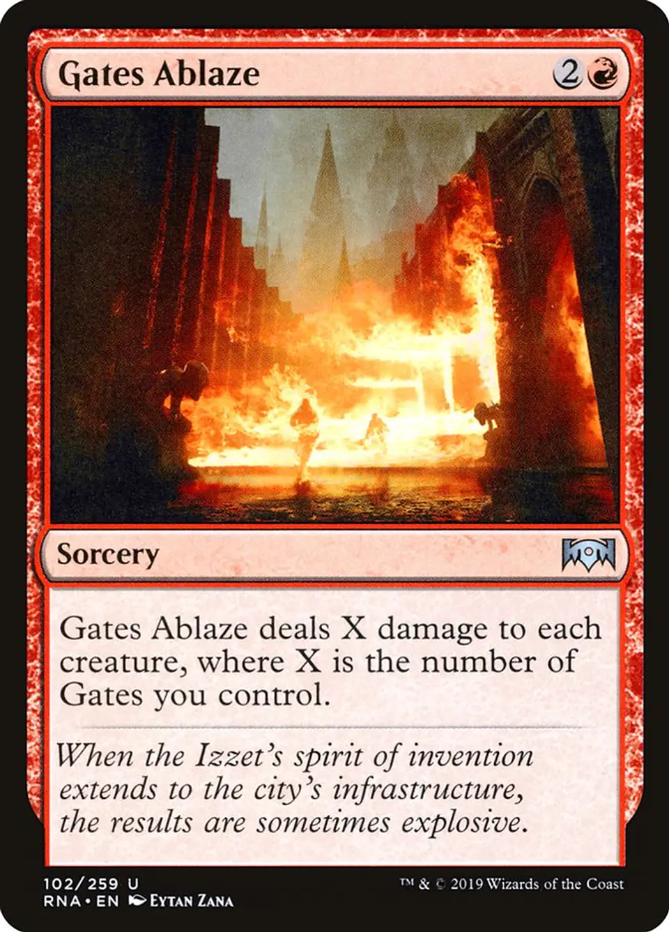 Gates Ablaze | Inglés | NM | RNA 1