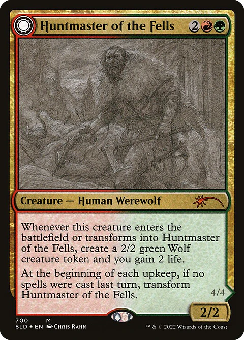 Huntmaster of the Fells // Ravager of the Fells | Inglés | NM | SLD