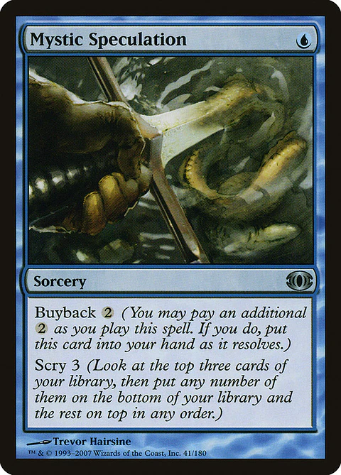 Mystic Speculation | Inglés | NM | FUT