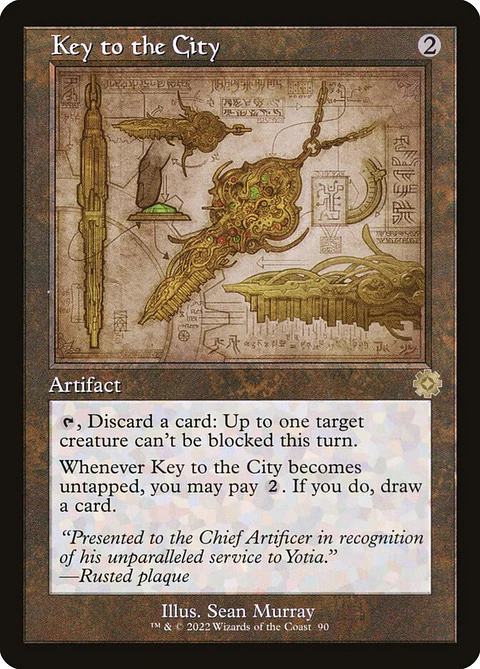 Key to the City (Retro Frame) | Inglés | NM | BRR