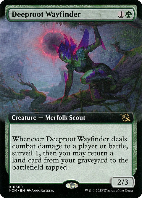 Deeproot Wayfinder (Extended Art) | Inglés | NM | MOM