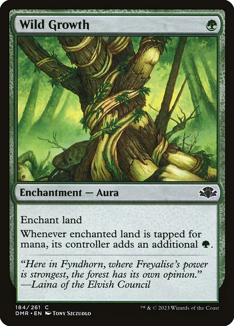 Wild Growth (foil) | Inglés | NM | DMR