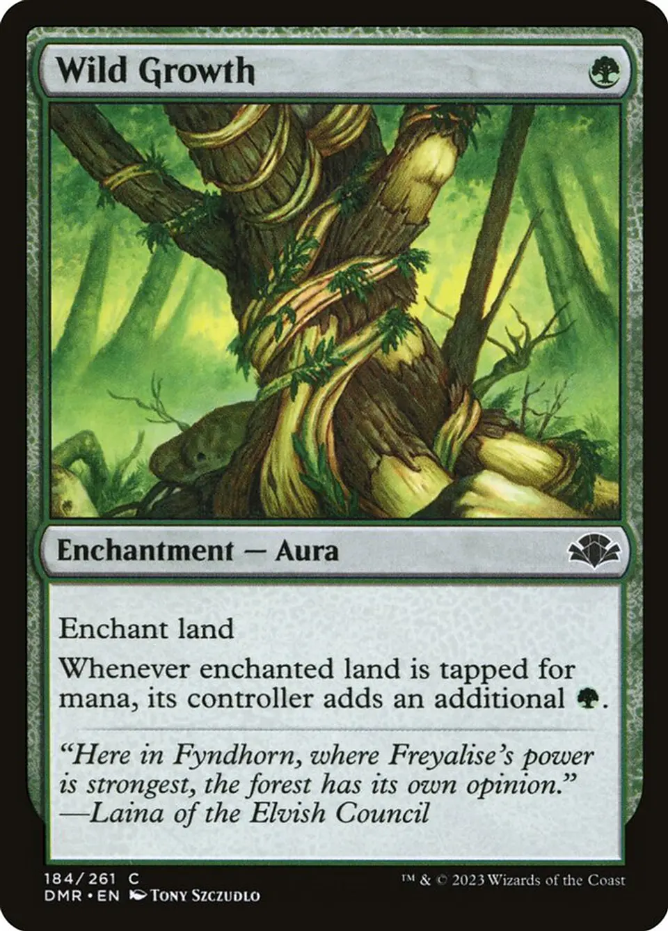 Wild Growth (foil) | Inglés | NM | DMR 1