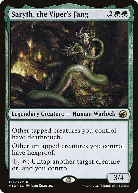Saryth, the Viper's Fang | Inglés | NM | MID