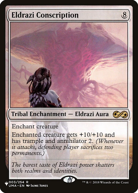 Eldrazi Conscription | Inglés | NM | PLST