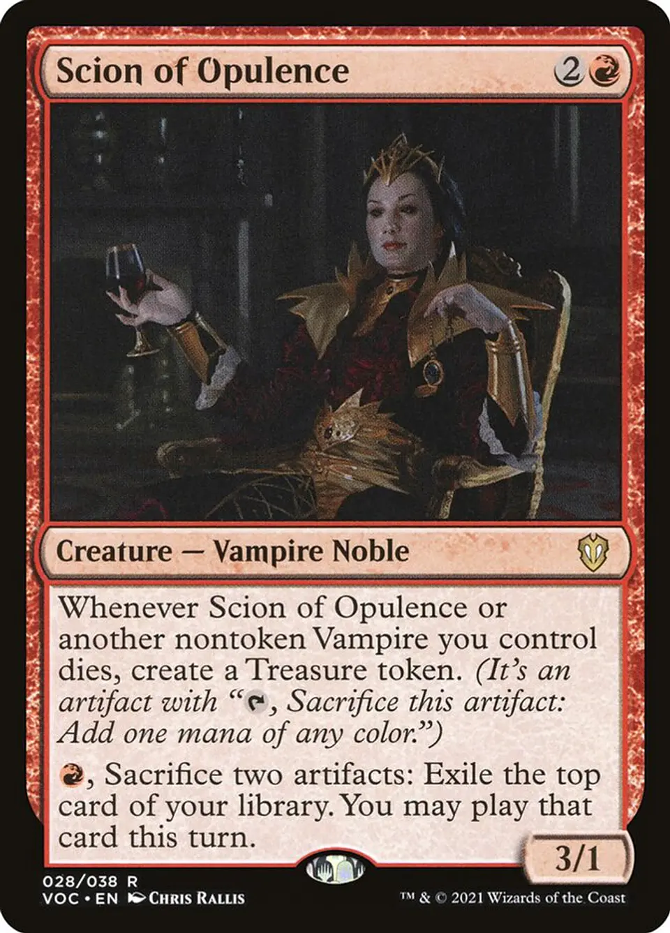 Scion of Opulence | Inglés | NM | VOC 1