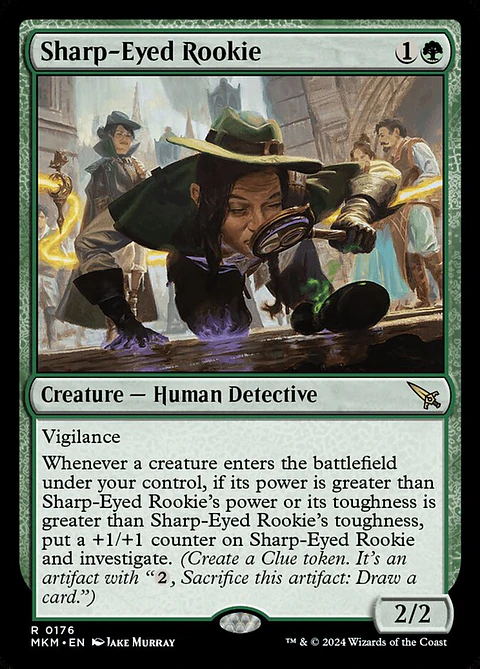 Sharp-Eyed Rookie | Inglés | NM | MKM