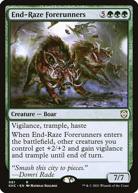 End-Raze Forerunners | Inglés | NM | KHC