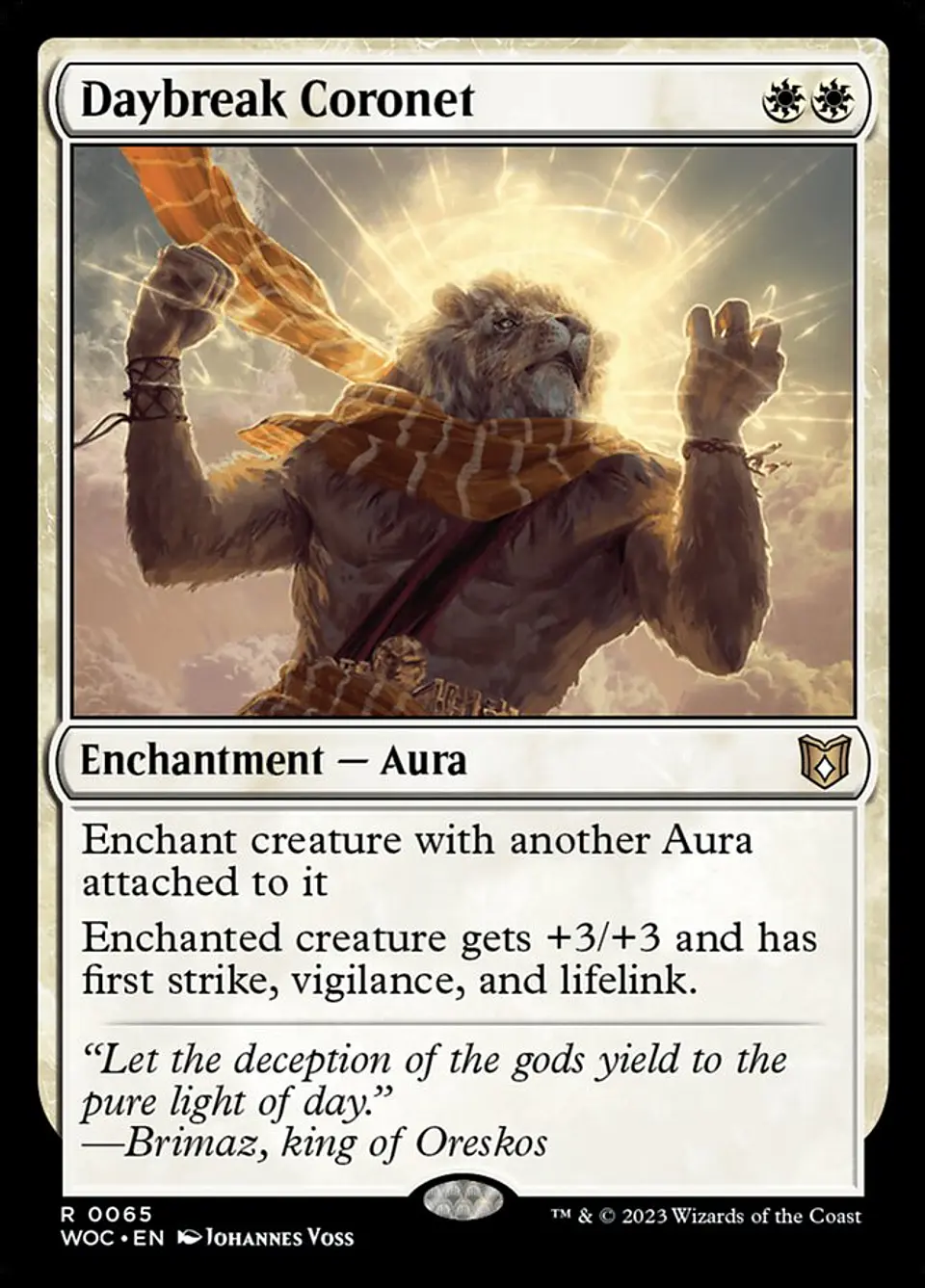 Daybreak Coronet | Inglés | NM | WOC 1