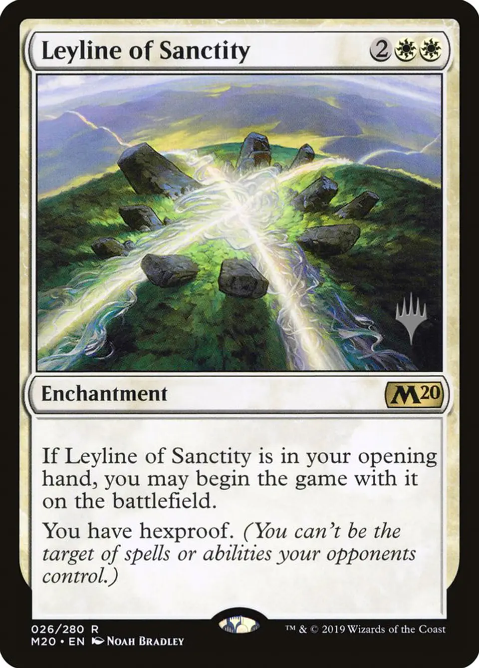 Leyline of Sanctity (foil) | Inglés | NM | PM20 1