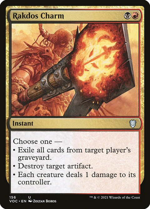 Rakdos Charm | Inglés | NM | VOC