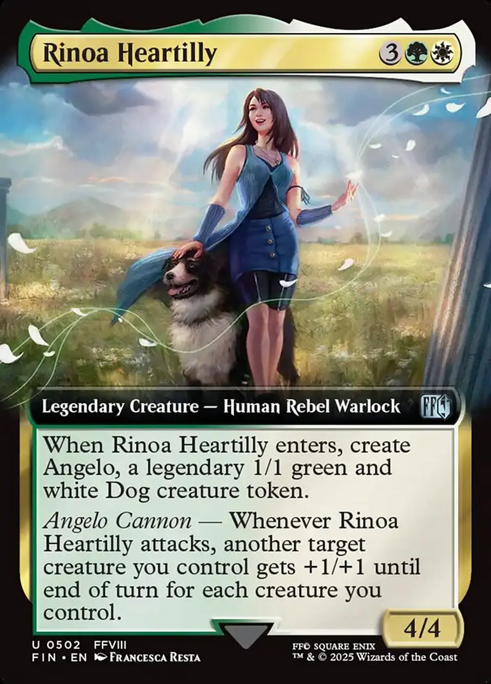 Rinoa Heartilly (Extended Art) | Inglés | NM | FIN 1