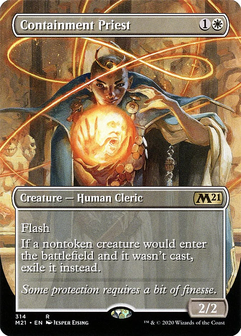 Containment Priest (Borderless) | Inglés | VG | M21