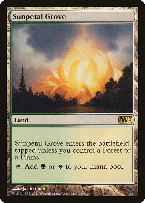 Sunpetal Grove | Inglés | VG | M12