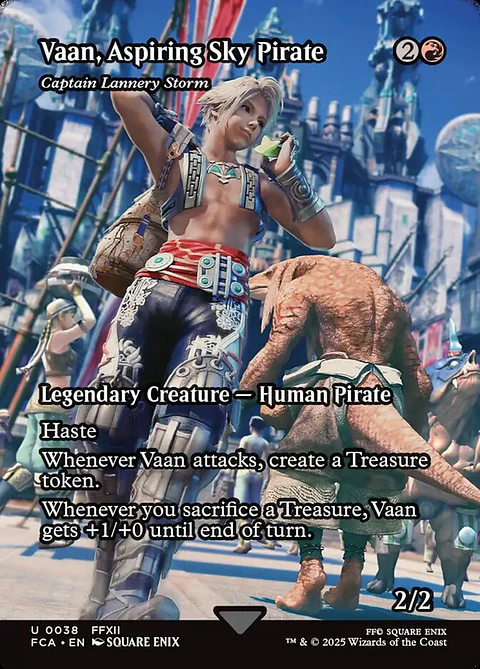 Captain Lannery Storm (Borderless) | Inglés | EX | FCA