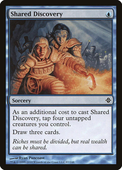 Shared Discovery (foil) | Inglés | EX | ROE