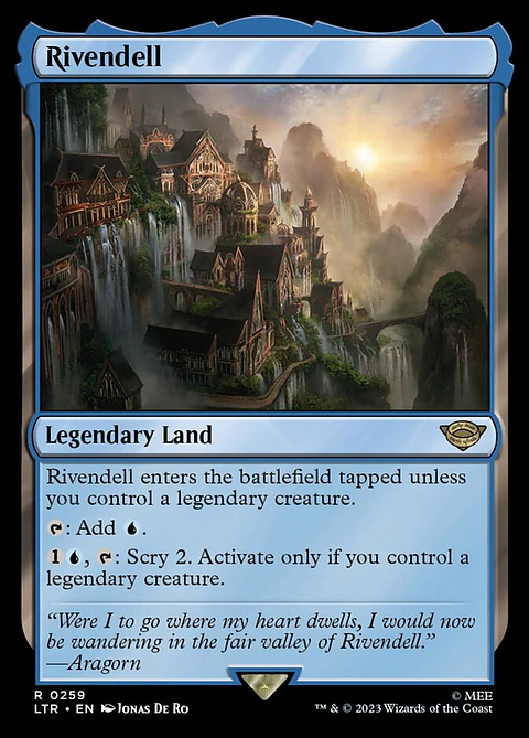 Rivendell (foil) | Inglés | EX | LTR