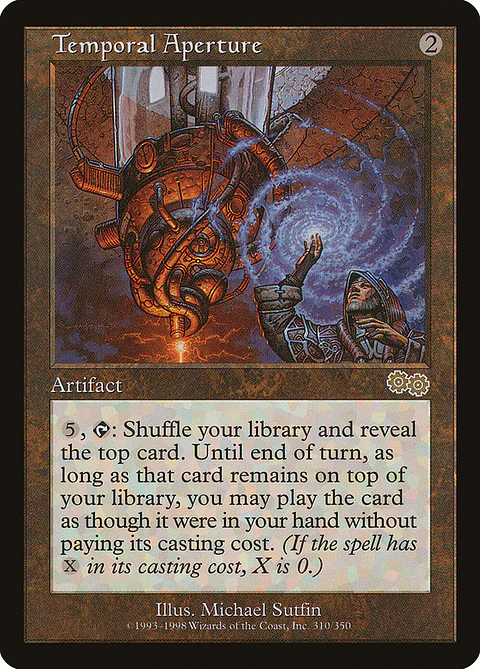 Temporal Aperture (Retro Frame) | Inglés | EX | USG