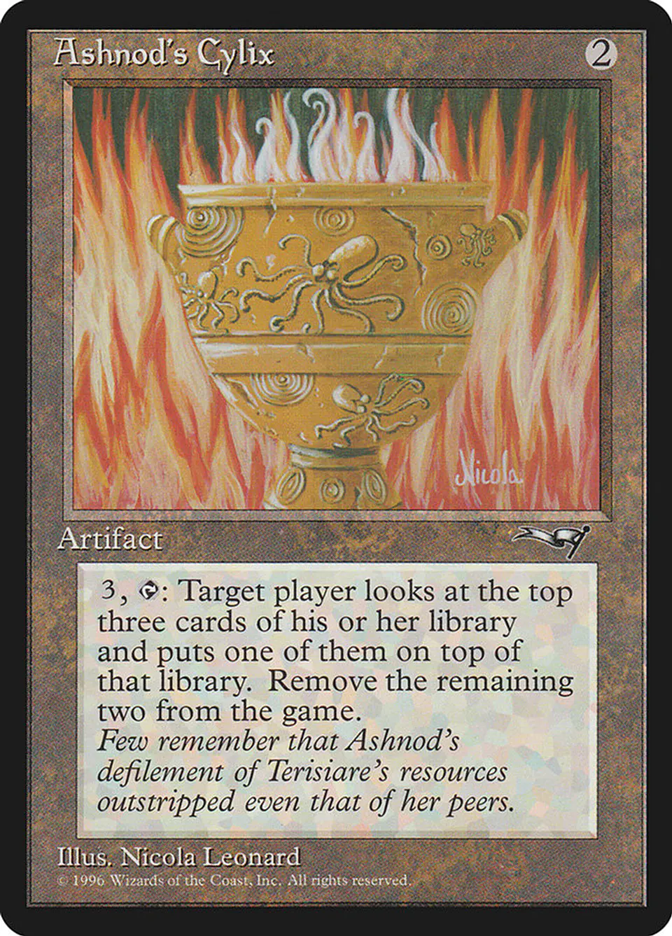 Ashnod's Cylix | Inglés | EX | ALL 1