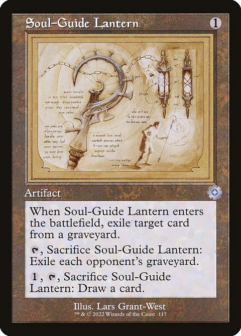 Soul-Guide Lantern (Retro Frame foil) | Inglés | EX | BRR