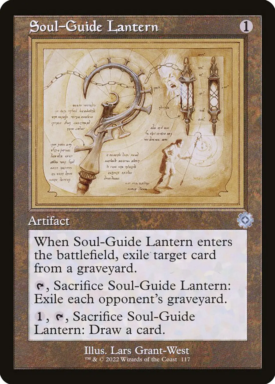 Soul-Guide Lantern (Retro Frame foil) | Inglés | EX | BRR 1