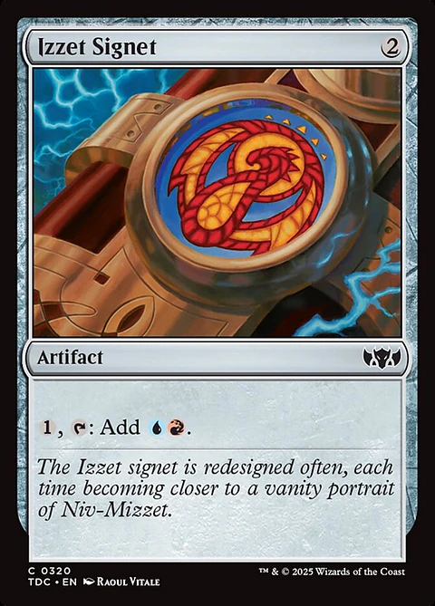 Izzet Signet | Inglés | NM | TDC